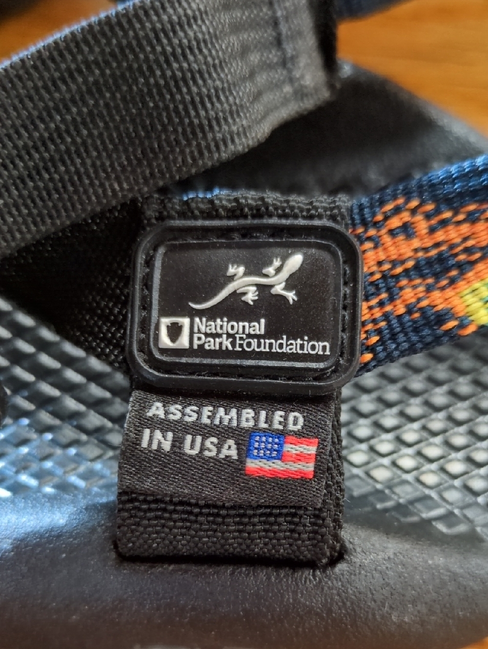Chaco Z2 Classic National Park Foundation Yellowstone Edition Sandals Size 8 - Picture 10 of 11
